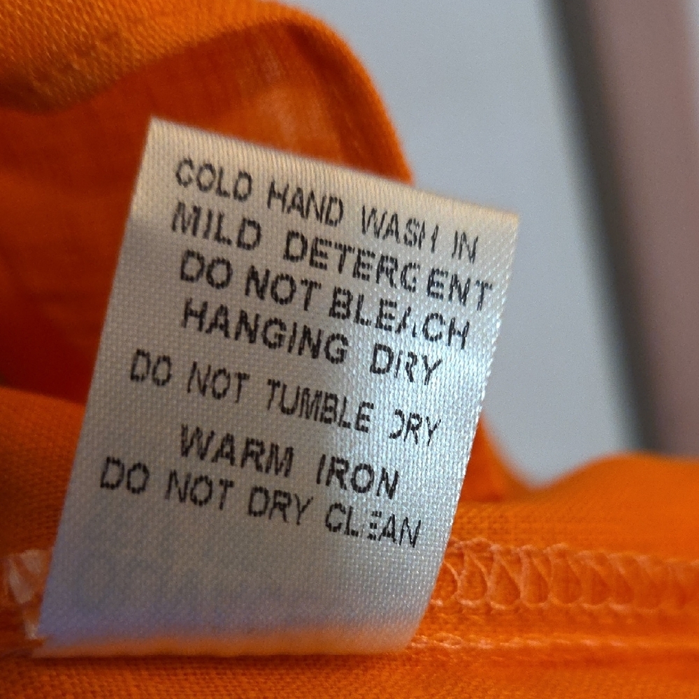 Olivaceous Vibrant Orange Off-Shoulder Mini Dress - Picture 9 of 9